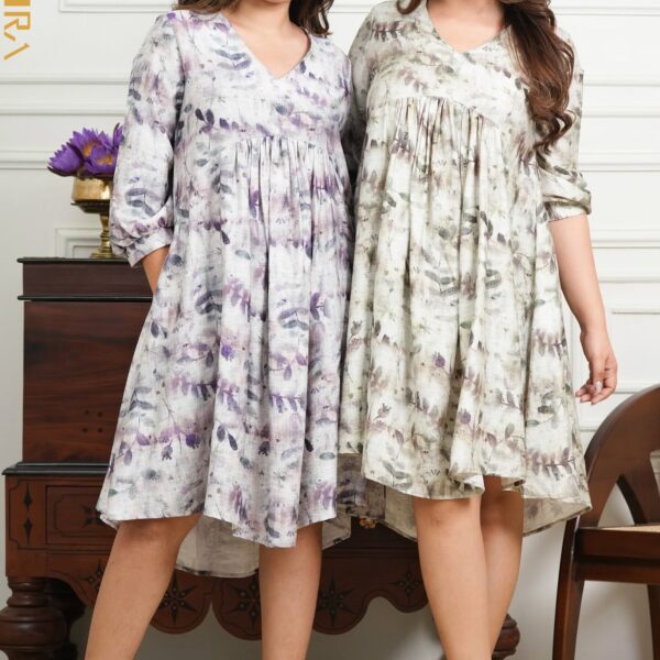 Fusion Floral Dress