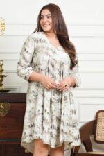 Fusion Floral Dress