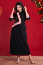 Iconic Drape Festive Dress