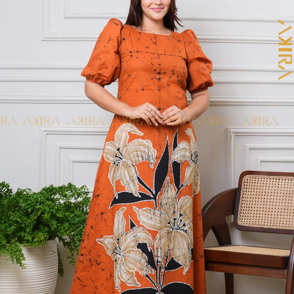Victoria Couture Batik Dress