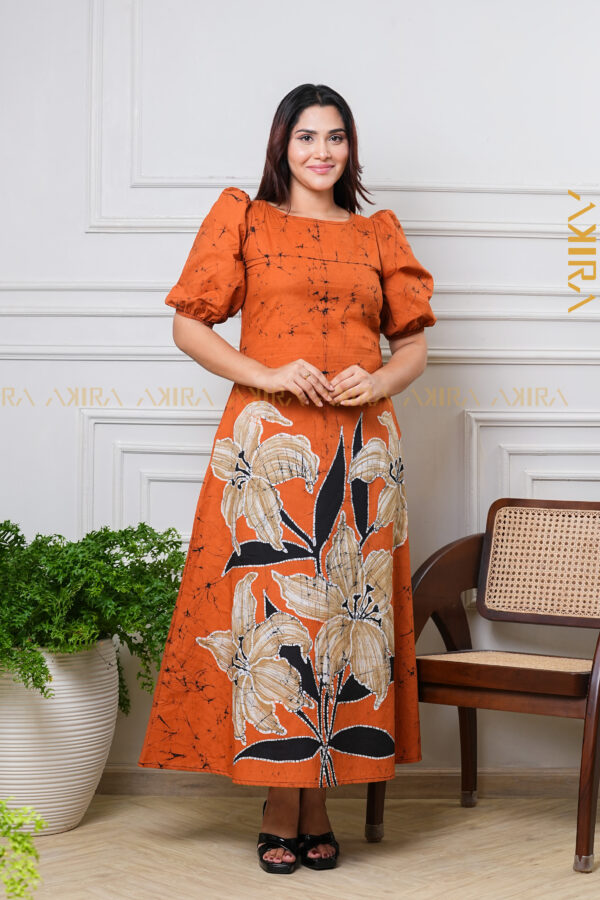 Victoria Couture Batik Dress