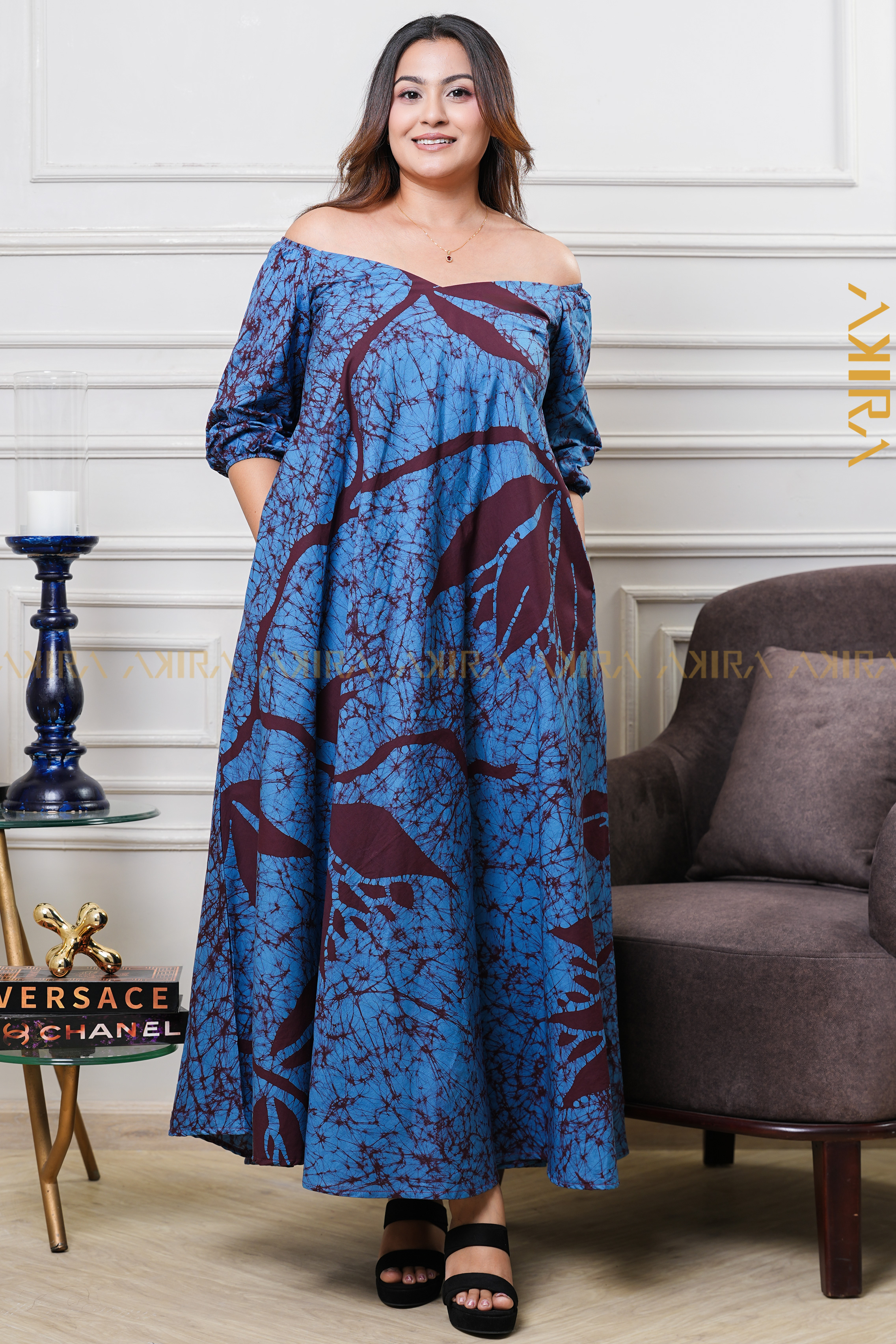 Florence Mist Batik Dress