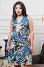 Violet Whisper Batik Dress