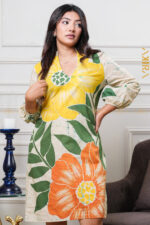 Violet Whisper Batik Dress