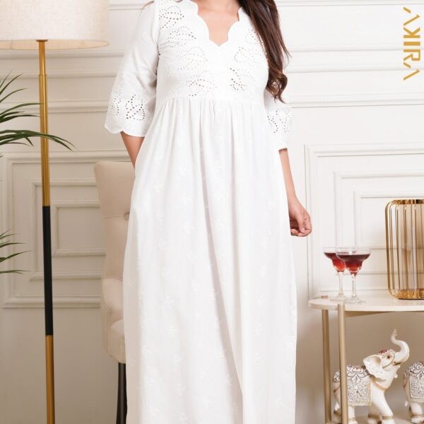 Morning Blossom Elegant Dress