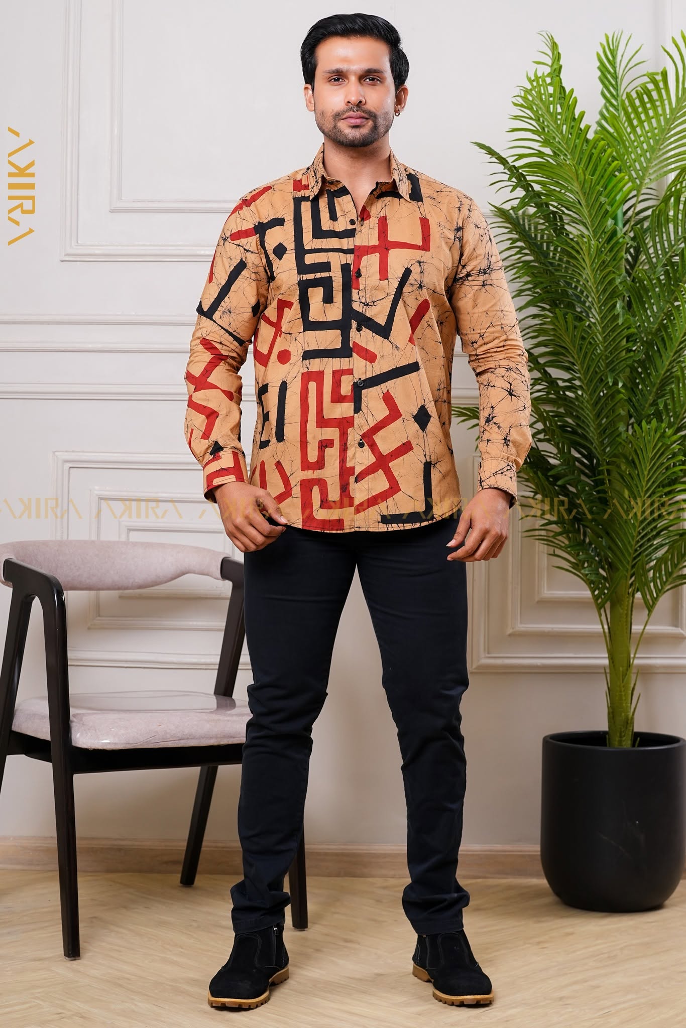Vincent Men Batik Shirt