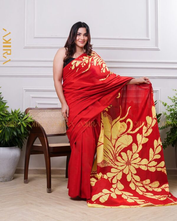Batik Cotton Saree