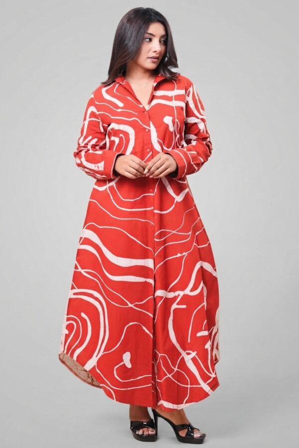 Dazzling Fiona Batik Dress
