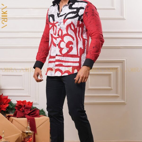 Redvine Men's Batik Shirt