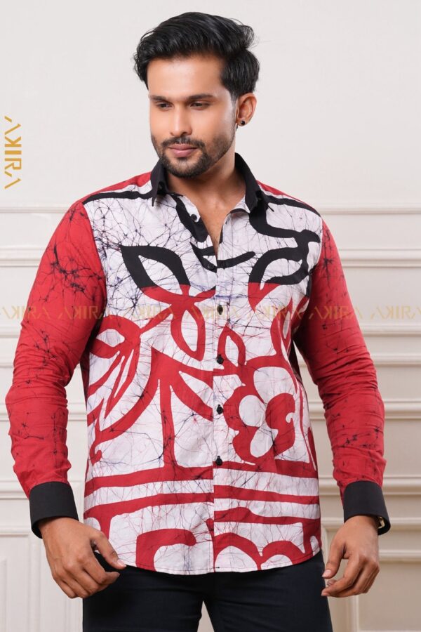 Redvine Men's Batik Shirt