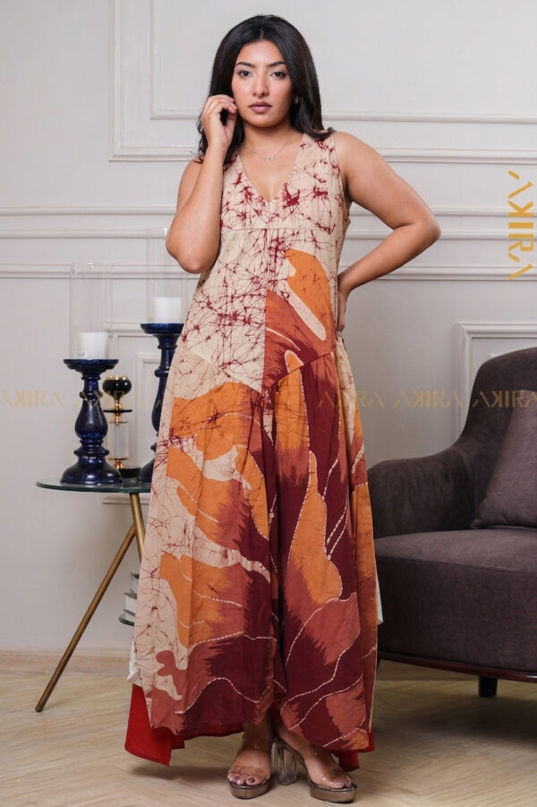 Angelina Evening Batik Dress
