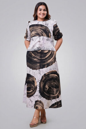 Elyana Batik Detail Dress