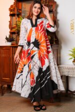 Jasmine Detail Batik Dress