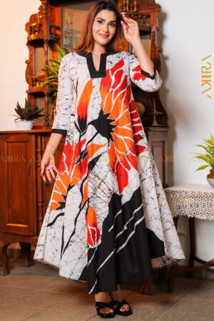Jasmine Detail Batik Dress