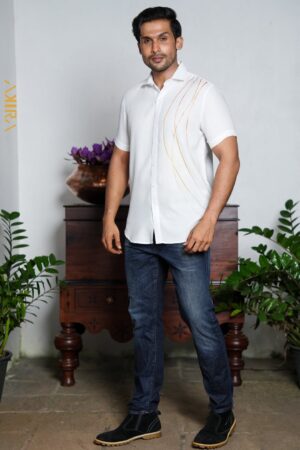 Elegant Bright Gents Shirt