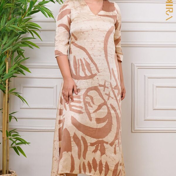 Desert medona silk party dress