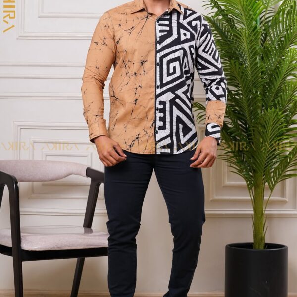 Eden look batik designer shirt