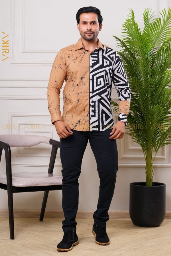 Eden look batik designer shirt