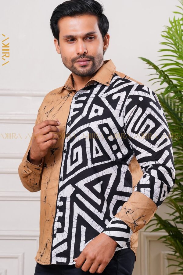 Eden look batik designer shirt