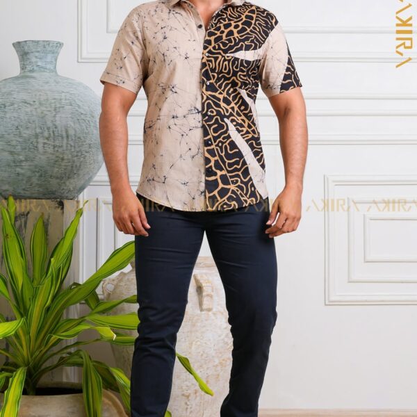 Street regime batik shirt