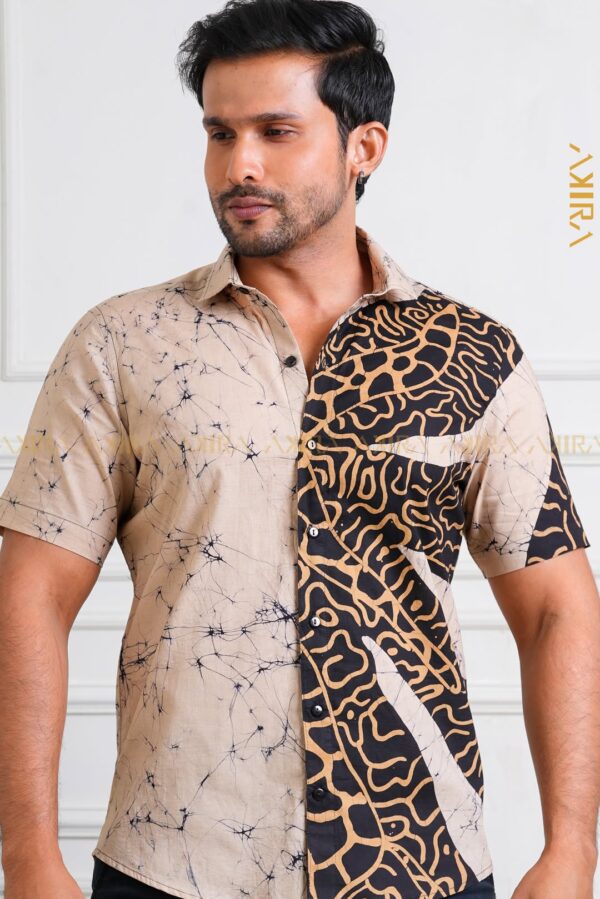 Street regime batik shirt