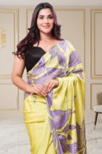 Silken Symphony Batik Saree