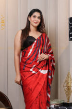 Silken Symphony Batik Saree
