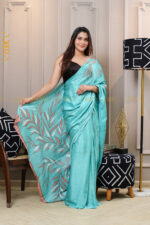 Silken Symphony Batik Saree
