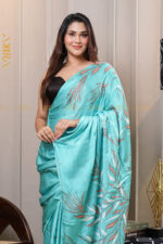 Silken Symphony Batik Saree