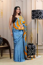 Silken Symphony Batik Saree