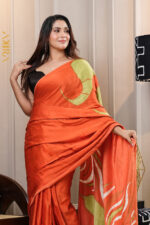 Silken Symphony Batik Saree