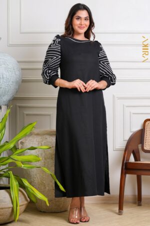 Crown Peony Elegant Dress