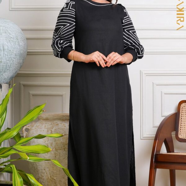 Crown Peony Elegant Dress
