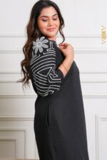 Crown Peony Elegant Dress