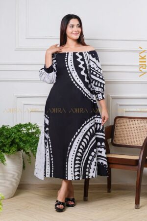 Dazzling Viana Batik Dress