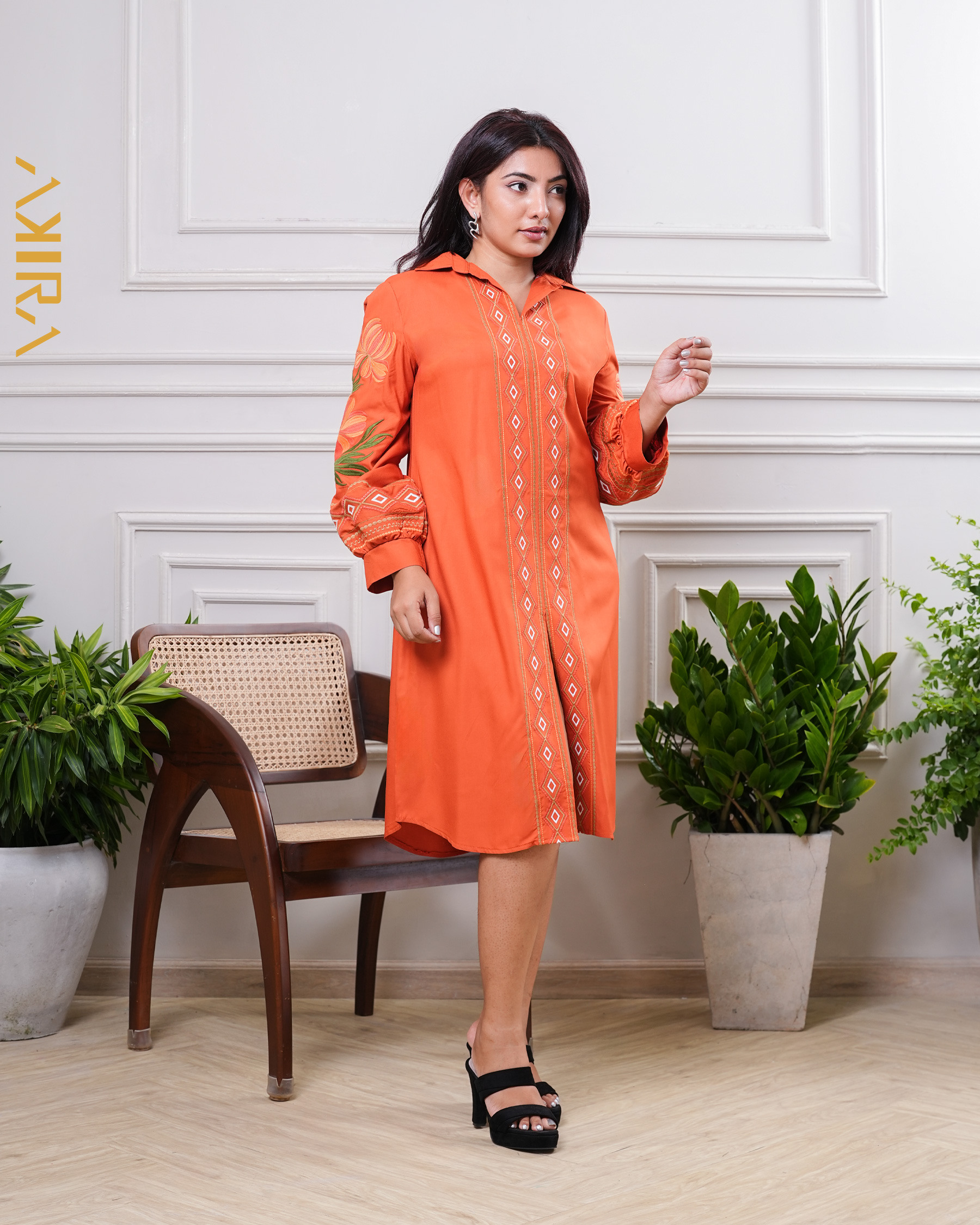 Begonia Rush Elegant Dress