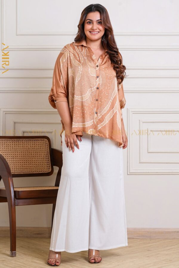 Linen Elegant Bell Pant