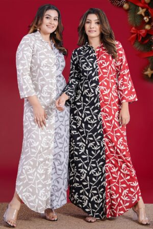 Royal Mix Colour Dress