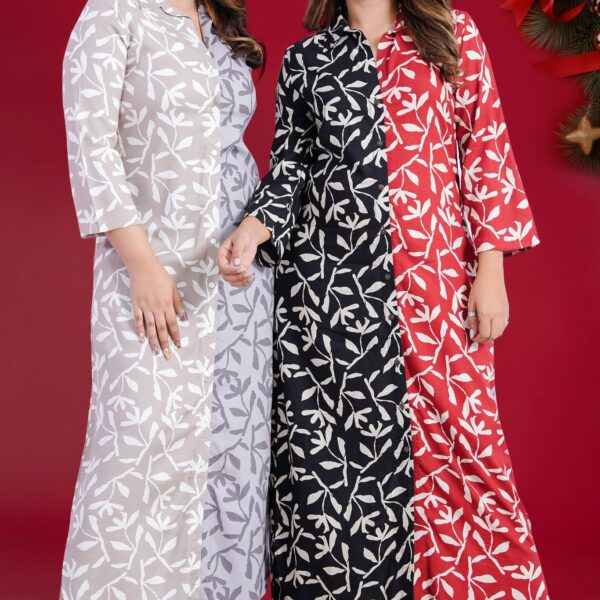 Royal Mix Colour Dress