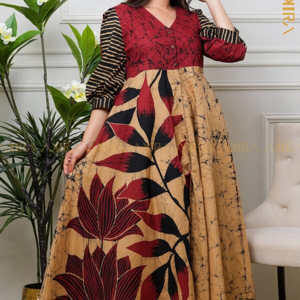 Theodore Batik Designer Dress