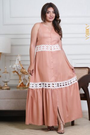 Silvery maya dress