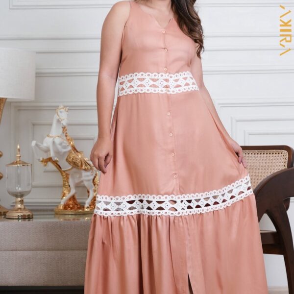 Silvery maya dress