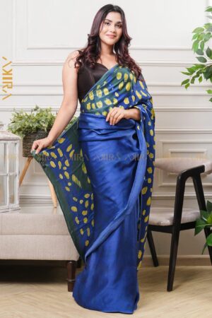 Silken Symphony Batik Saree