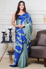 Silken Symphony Batik Saree