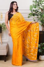 Silken Symphony Batik Saree