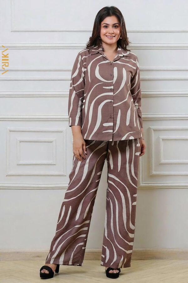 Zibra Pattern Elegant Pant