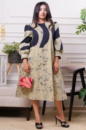 Ember Sky Batik Dress