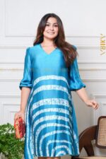 Lavish Bloom Silk Dress