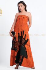 Blazing Glory Tube Dress