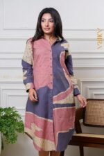 Flower Mist Batik Dress
